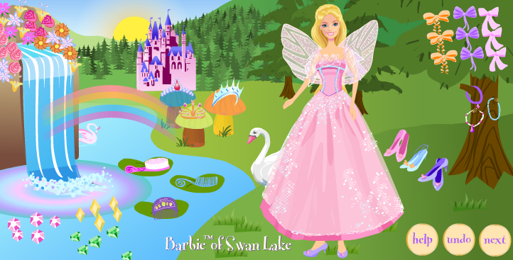 old barbie makeover games